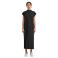 Vestido largo mujer BY302. Color negro.