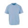 Camiseta oversize unisex BY308. Color azul polvo.
