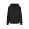 Sudadera capucha y cremallera mujer BYBB009. Color negro.