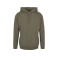 Sudadera oversize con capucha hombre BYBB001. Color oliva.