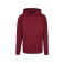 Sudadera oversize con capucha hombre BYBB001. Color borgoña.