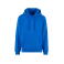 Sudadera oversize con capucha hombre BYBB001. Color azul intenso.