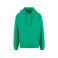 Sudadera oversize con capucha hombre BYBB001. Color verde hierba.