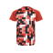 Camiseta deportiva unisex Ventor. Color rojo.