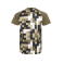 Camiseta deportiva unisex Ventor. Color marrón arena.