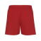 Pantalón corto running hombre Thema. Color rojo.