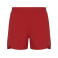 Pantalón corto running hombre Thema. Color rojo.