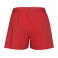 Pantalón corto running mujer Stratos. Color rojo.