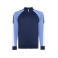 Chaqueta de chándal unisex Gladius. Color azul celeste/azul marino.