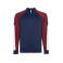 Chaqueta de chándal unisex Gladius. Color rojo granate/azul marino.