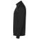 Sudadera deportiva con cremallera unisex Valier. Color negro.