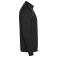 Sudadera deportiva con cremallera unisex Valier. Color negro.