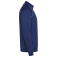 Sudadera deportiva con cremallera unisex Valier. Color azul marino.