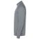 Sudadera deportiva con cremallera unisex Valier. Color gris.