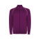 Sudadera deportiva con cremallera niño Valier. Color morado.