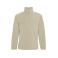 Chaqueta polar hombre New Artic. Color marrón arena.