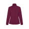 Chaqueta polar mujer New Artic Woman. Color rojo granate.