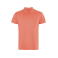 Polo piqué hombre Wos. Color amarillo coral.