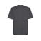 Camiseta oversize gruesa unisex Chow. Color marrón ébano.