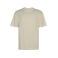 Camiseta oversize gruesa unisex Chow. Color marrón arena.