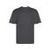 Camiseta oversize gruesa unisex Chow. Color marrón ébano.