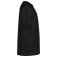 Camiseta oversize gruesa unisex Chow. Color negro.
