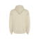 Sudadera oversize con capucha unisex Otto. Color gris angora.