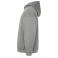 Sudadera oversize con capucha unisex Otto. Color gris perla.