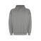 Sudadera oversize con capucha unisex Otto. Color gris perla.