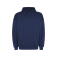 Sudadera oversize con capucha unisex Otto. Color azul marino.