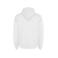 Sudadera oversize con capucha unisex Otto. Color blanco.