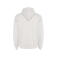 Sudadera oversize con capucha unisex Otto. Color blanco vintage.