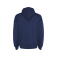 Sudadera oversize con capucha unisex Otto. Color azul marino.
