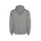 Sudadera oversize con capucha unisex Otto. Color gris perla.