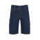 Bermuda vaquera multibolsillos unisex Nivus. Color vaquero.