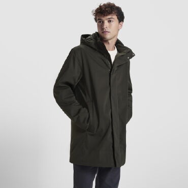 Parka con capucha acolchada 3/4 hombre Dome