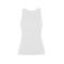Camiseta sin mangas mujer Dribe. Color blanco.