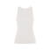 Camiseta sin mangas mujer Dribe. Color blanco vintage.