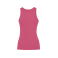 Camiseta sin mangas mujer Dribe. Color rosa frambuesa.