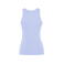 Camiseta sin mangas mujer Dribe. Color azul sweet.
