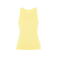 Camiseta sin mangas mujer Dribe. Color amarillo sweet.