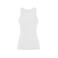 Camiseta sin mangas mujer Dribe. Color blanco.