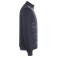 Chaqueta acolchada combinada unisex Vivaro. Color gris plomo.