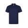 Polo deportivo unisex Sian. Color azul marino.