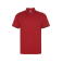 Polo deportivo unisex Sian. Color rojo.