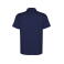 Polo deportivo unisex Sian. Color azul marino.