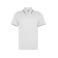 Polo deportivo unisex Sian. Color blanco.