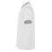 Polo deportivo unisex Sian. Color blanco.