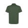 Polo deportivo unisex Sian. Color verde botella.