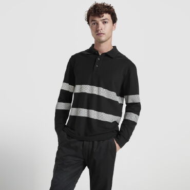 Polo alta visibilidad manga larga unisex Foran L/S